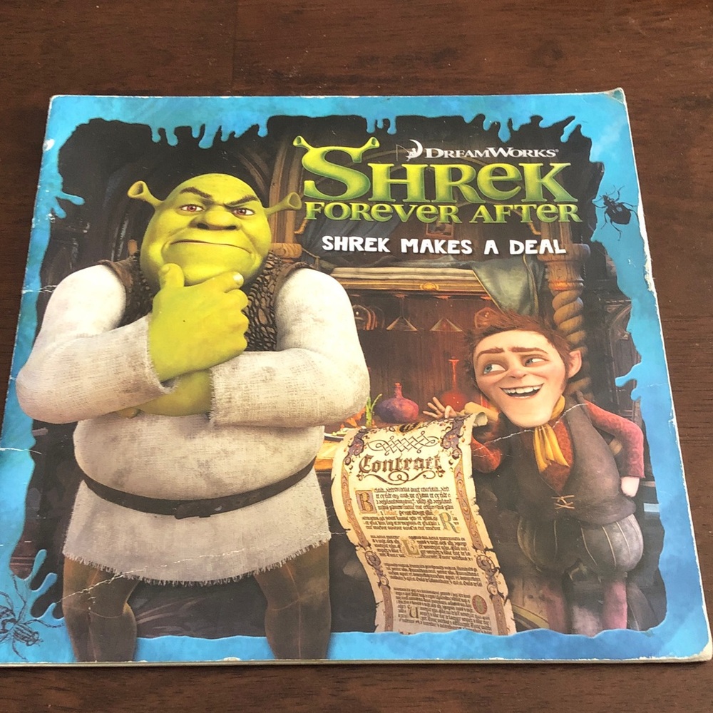 🛍️ DreamWorks Shrek Makes a Deal Book